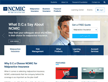 Tablet Screenshot of ncmic.com